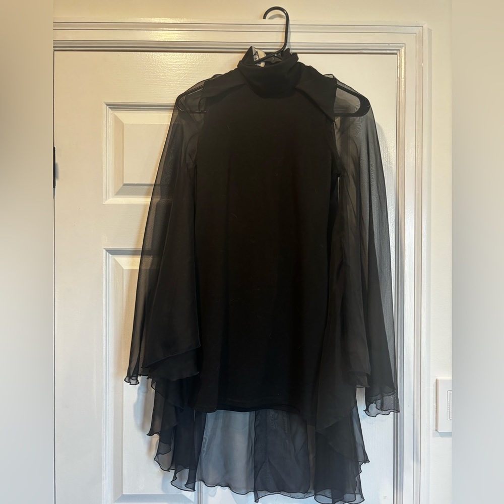 UNIF cape mini dress